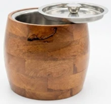 Sophisticated House of Avana Mango Wood Ice Box Comfortable
