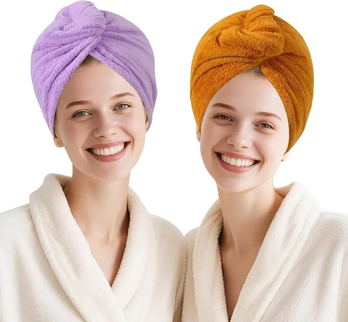 Reliable Microfiber Hair Drying Towel Wrap Powerful