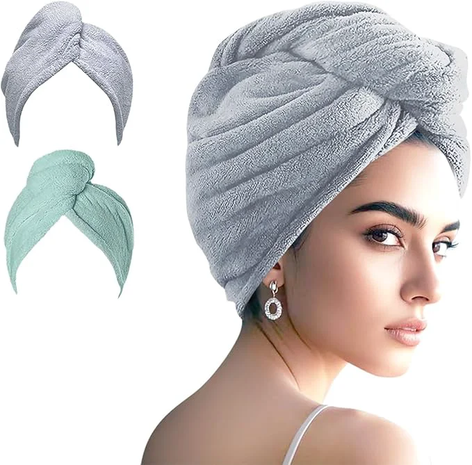 Trendy Microfiber Hair Drying Towel Wrap Specialty
