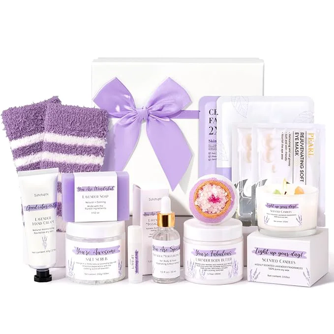 Luxury Spa Gifts for Women 13Pcs Mothers Day Gifts Happy Birthday Gift Baskets Responsible