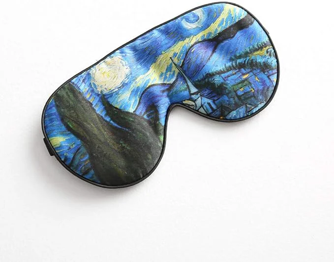 Minimalist Tim Tina Silk Sleep Mask Comfortable Super Soft Blindfold Eye mask Sophisticated