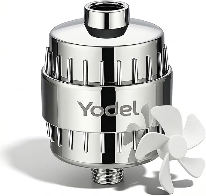 Organic Yodel Shower Filter for Hard Water Original Design