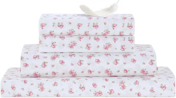 Reliable Modern Threads Silky Soft Microfiber and Wrinkle Sheets - Luxurious Microfiber Bed Sheets Includes Flat Sheet Fitted Sheet with Deep Pockets amp Pillowcases Ivory California King Classic