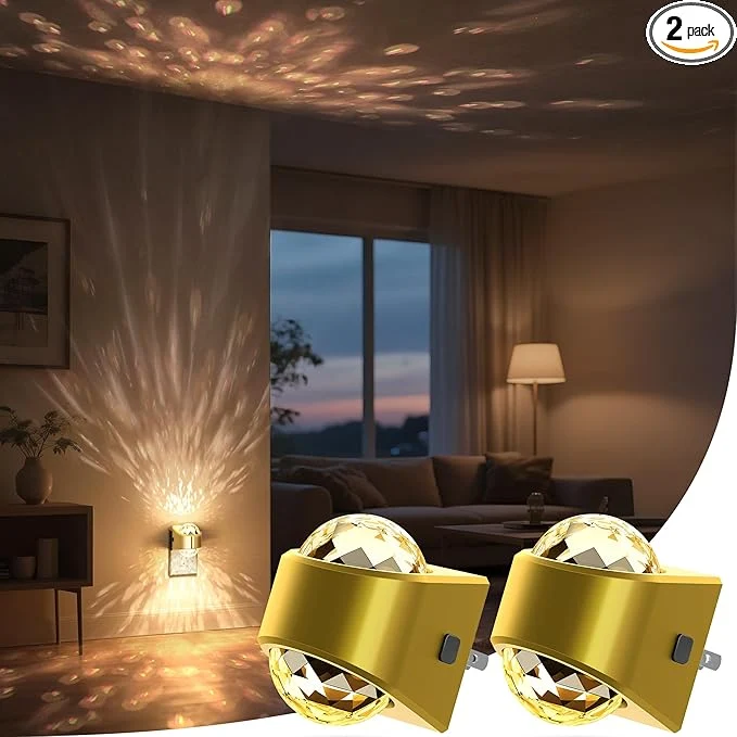 Luxury Briignite Night Light LED Projector Night Light Soft White Minimalist