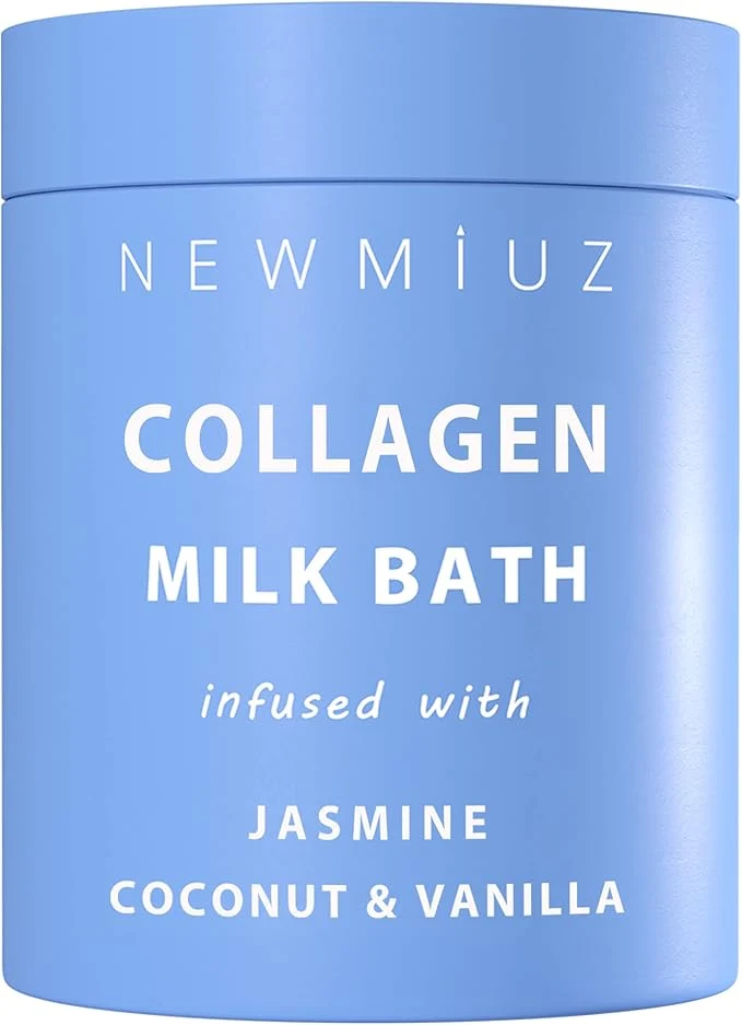 Powerful Creamy Coconut Collagen Milk Bath Soak Powder Moisturize Soften Skin – Unique