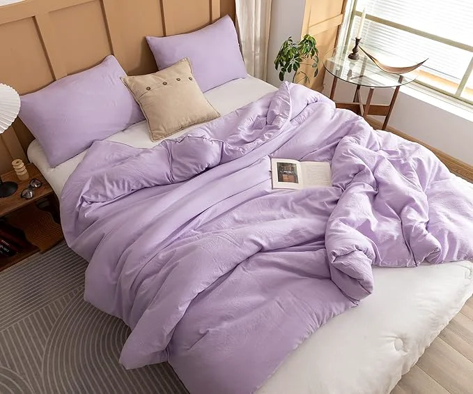 Dependable ROSGONIA Twin Twin XL Comforter Set for College Girls Boys Lavender 1 Purple Comforter amp 1 Pillowcase Lightweight Kids Comforter Soft Dorm Bedding Casual