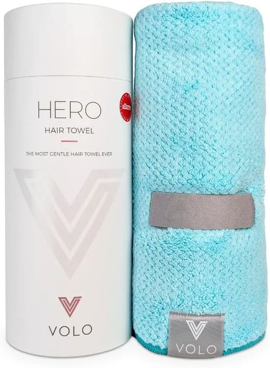Long-Lasting VOLO Hero Hair Towel – Ultra Soft Nanoweave™ Microfiber Super Absorbent Quick Crafted