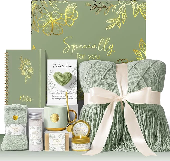 World-Class Self Care Gifts for Women Get Well Soon Gift Baskets Mothers Day Birthday Secure