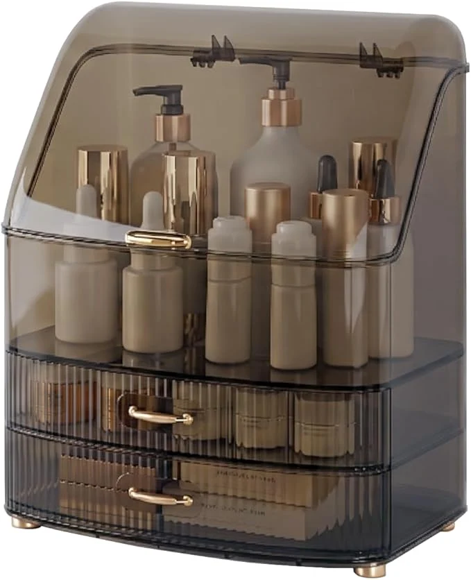 Recyclable Makeup Organizer Countertop Vanity Relaxed