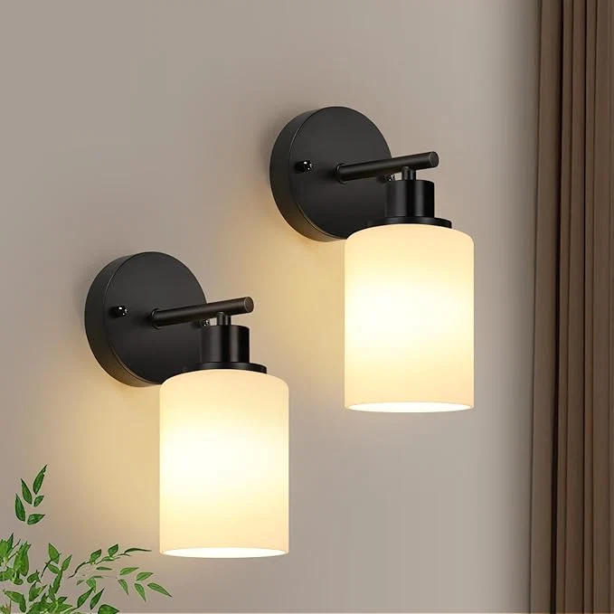 Natural Set of 2 Wall Sconces for Bathroom Bathroom Wall Lamp for Bathroom for Mirror Top-Quality