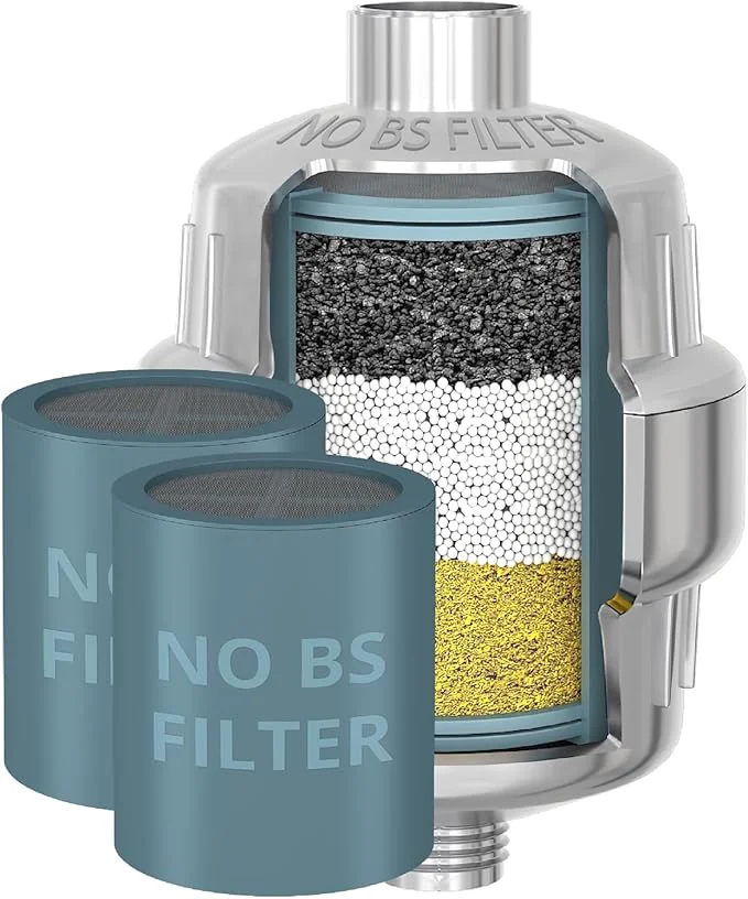 Recyclable weAQUA Heavy Duty NO BS Shower Filter Optimized
