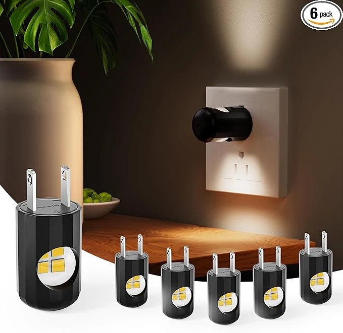 Organic TSEXES 6 Pack LED Night Lights Artisan