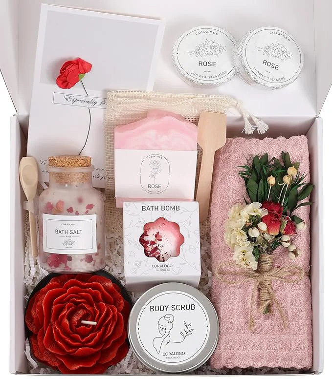 Next-Generation Coralogo Rose Spa Gifts for Women High-Quality