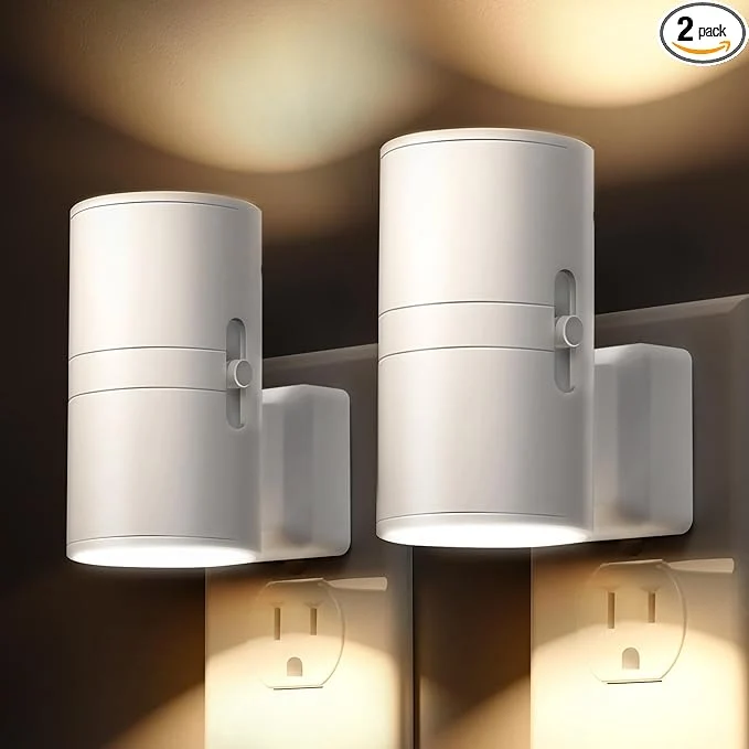 Soft L LOHAS LED Night Light Plug in Night Lights Plug into Wall Light Sensor Stylish