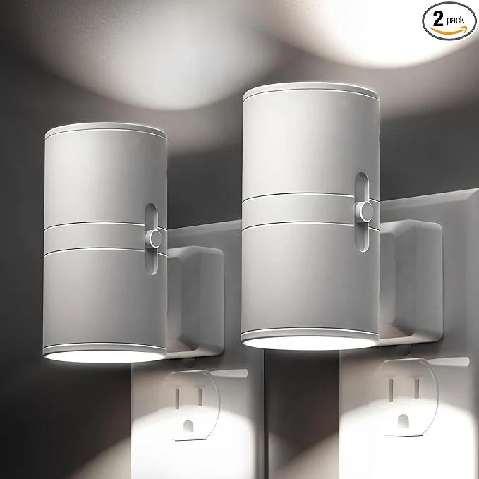 High-Quality L LOHAS LED Bright Night Light Night Lights Plug into Wall Daylight White Original