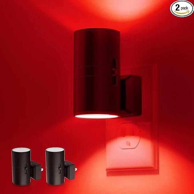 Elegant L LOHAS LED Red Night Light Night Lights Plug into Wall LED Night Lights Specialty