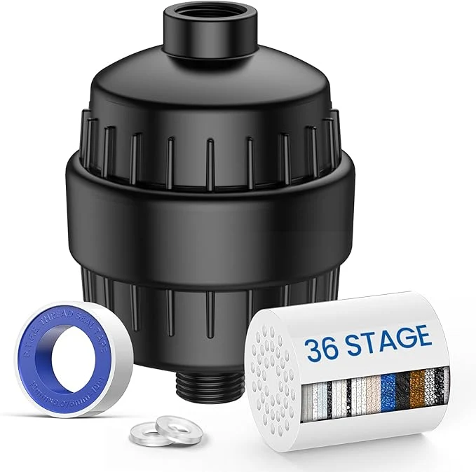 Safe VOXON 36-Stage Shower Filter Revitalize Hair Skin Nails Smooth