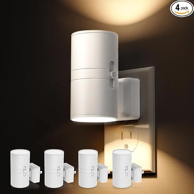 Classic L LOHAS LED Night Light Night Lights Plug into Wall Dimmable Nightlight Trusted