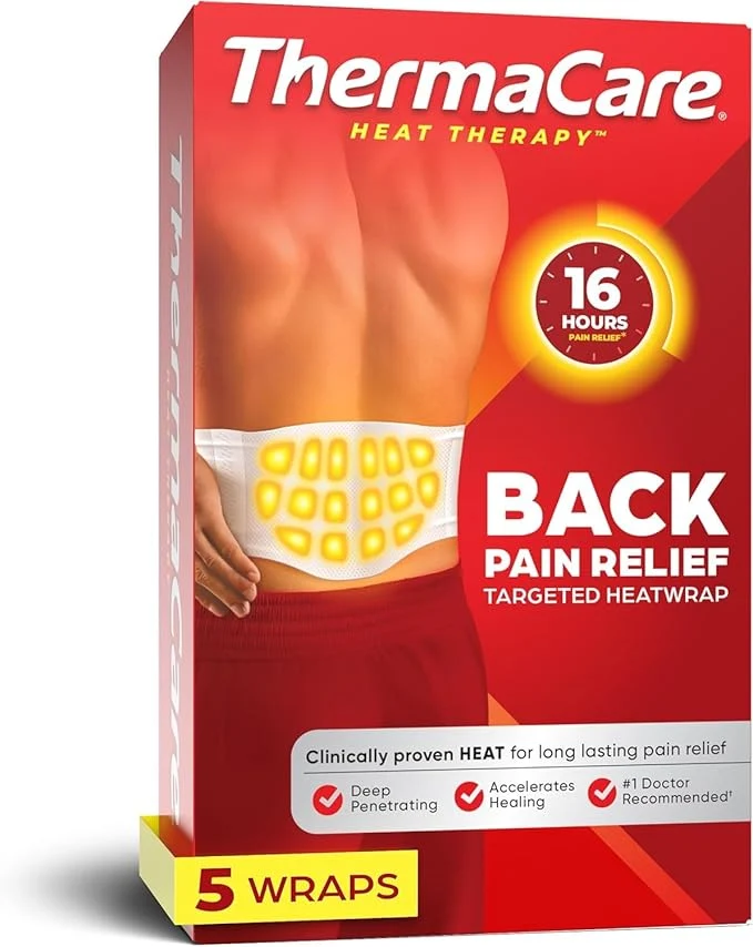 High-Quality ThermaCare Advanced Back Hip HeatWraps Professional