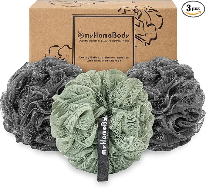 Reliable myHomeBody Large 70g Loofah Sponge Bath Body Scrubber Modern