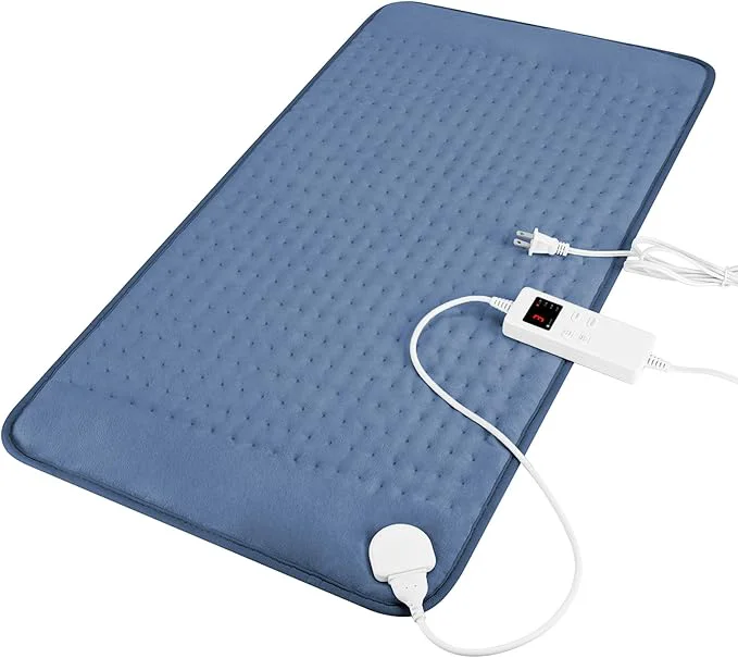 Refined Heating Pad for Pain Relief and Cramps 6 Heating 4 Timer Setting Machine Powerful