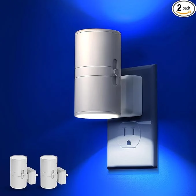 Exclusive L LOHAS LED Night Light Light Sensor Dimmable Night Light Calm Blue Quality