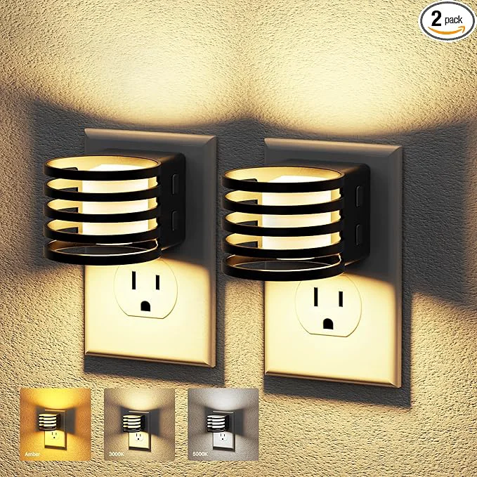 Outstanding JandCase LED Night Light Night Lights Plug into Wall Solid