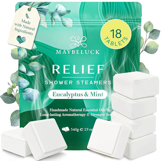 Official Shower Steamers Aromatherapy 18 Pack – Mothers Day Gifts Eucalyptus Exceptional