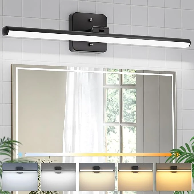 Comfortable Sailstar Upgraded Bathroom Light Fixtures 23 inch Rotatable Dimmable 15W 5CCT Outstanding