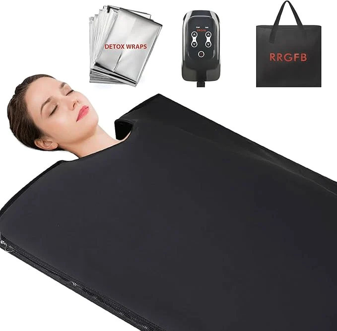 Fine Infrared Sauna Blanket for Home Low EMF Carbon Crystal Heating Portable Dry Optimized