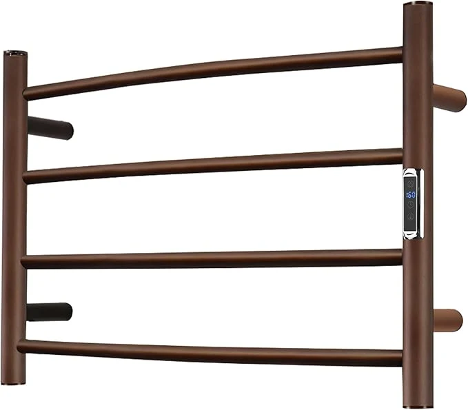 Trendy Towel Warmer with Built-in Timer Bathroom Wall Mounted Bath Towel Heater Exceptional