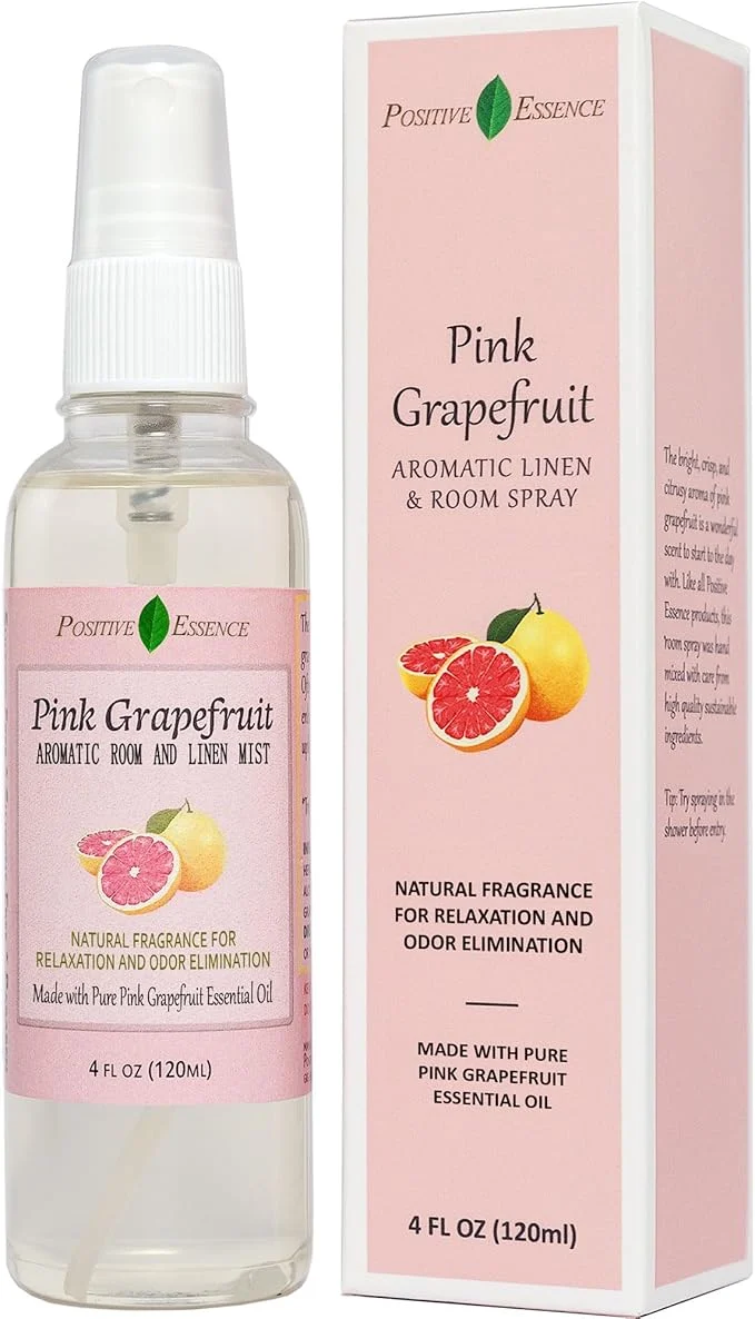 Quality Pink Grapefruit Linen and Room Spray Natural Air Freshener Made Fine Crafted