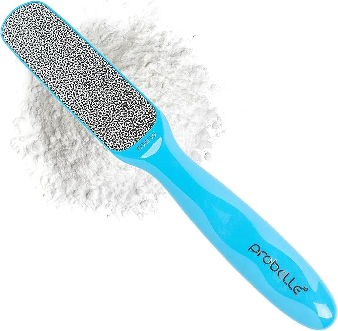 Long-Lasting Probelle Double Sided Multidirectional Nickel Foot File Callus Remover Excellent