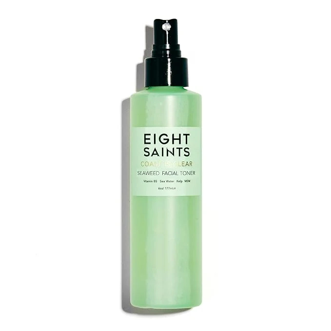 Sustainable Eight Saints Coast is Clear Seaweed Anti Aging Face Toner Alcohol Toner Soft