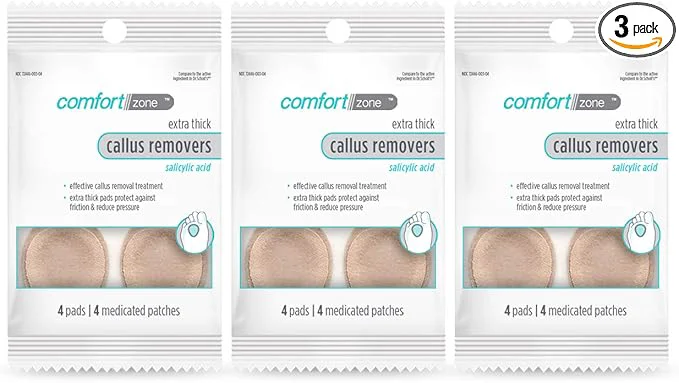 Specialty Comfort Zone Extra Thick Callus Remover Pads Fine