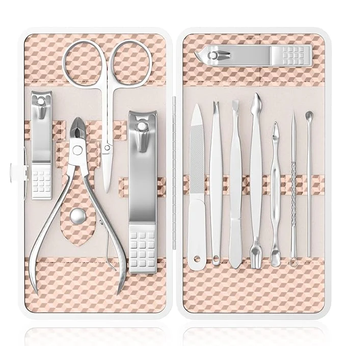 Trusted ZIZZON Professional Nail Care kit Manicure Grooming Set High-Quality