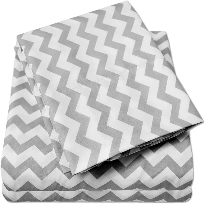 Top-Quality 1500 Supreme Collection California King Sheet Sets Berry Purple - Luxury Hotel Bed Sheets and Pillowcase Set for Cal King Mattress - Extra Soft Elastic Corner Straps Deep Pocket Sheets Chevron Sustainable