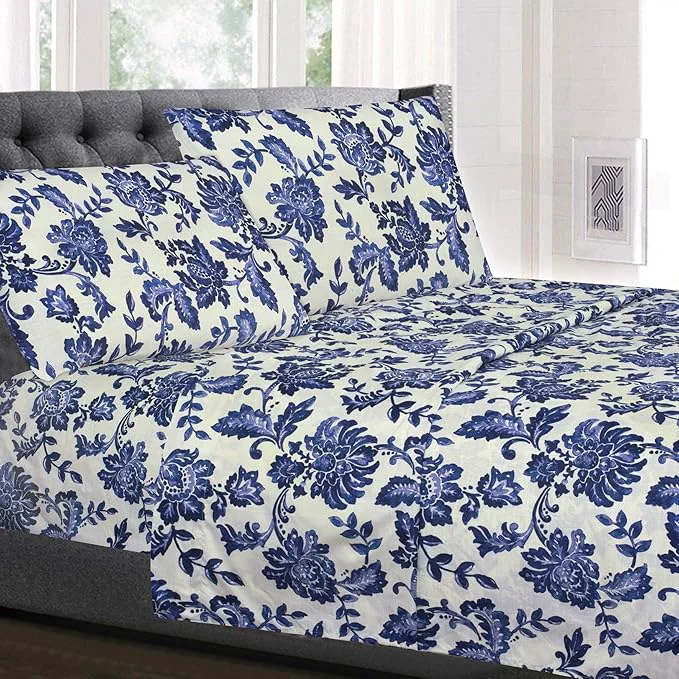 Sustainable Queen Size Bed Sheets - Breathable Luxury Sheets with Full Elastic amp Secure Corner Straps Built In - 1800 Supreme Collection Extra Soft Deep Pocket Bedding Set Sheet Set Queen Tuscany Dependable
