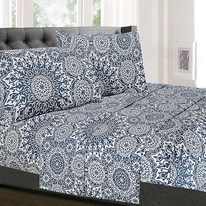 Prestigious Twin Sheets - Breathable Luxury Sheets with Full Elastic amp Secure Corner Straps Built In - 1800 Supreme Collection Extra Soft Deep Pocket Bedding Set Sheet Set Twin Oasis Smart