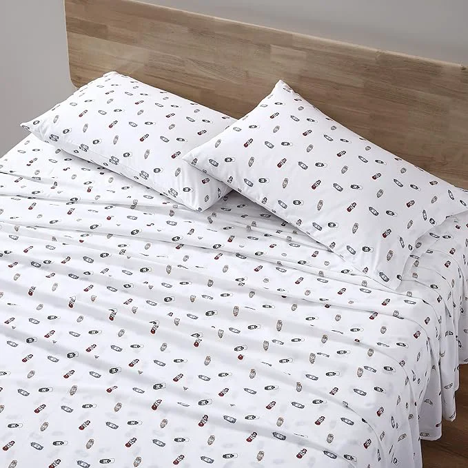 Sustainable Eddie Bauer - Queen Sheets Cotton Percale Bedding Set Crisp amp Cool Home Decor Explore Lantern White Queen User-Friendly