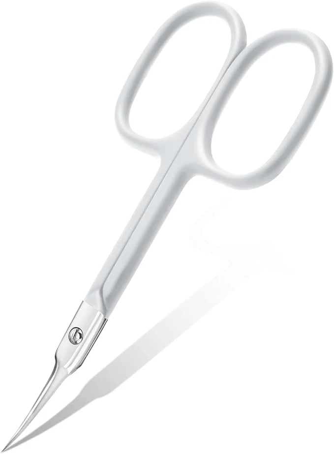 Traditional CGBE Cuticle Scissors Extra Fine Curved Blade Super Slim Manicure Scissors Eco-Friendly