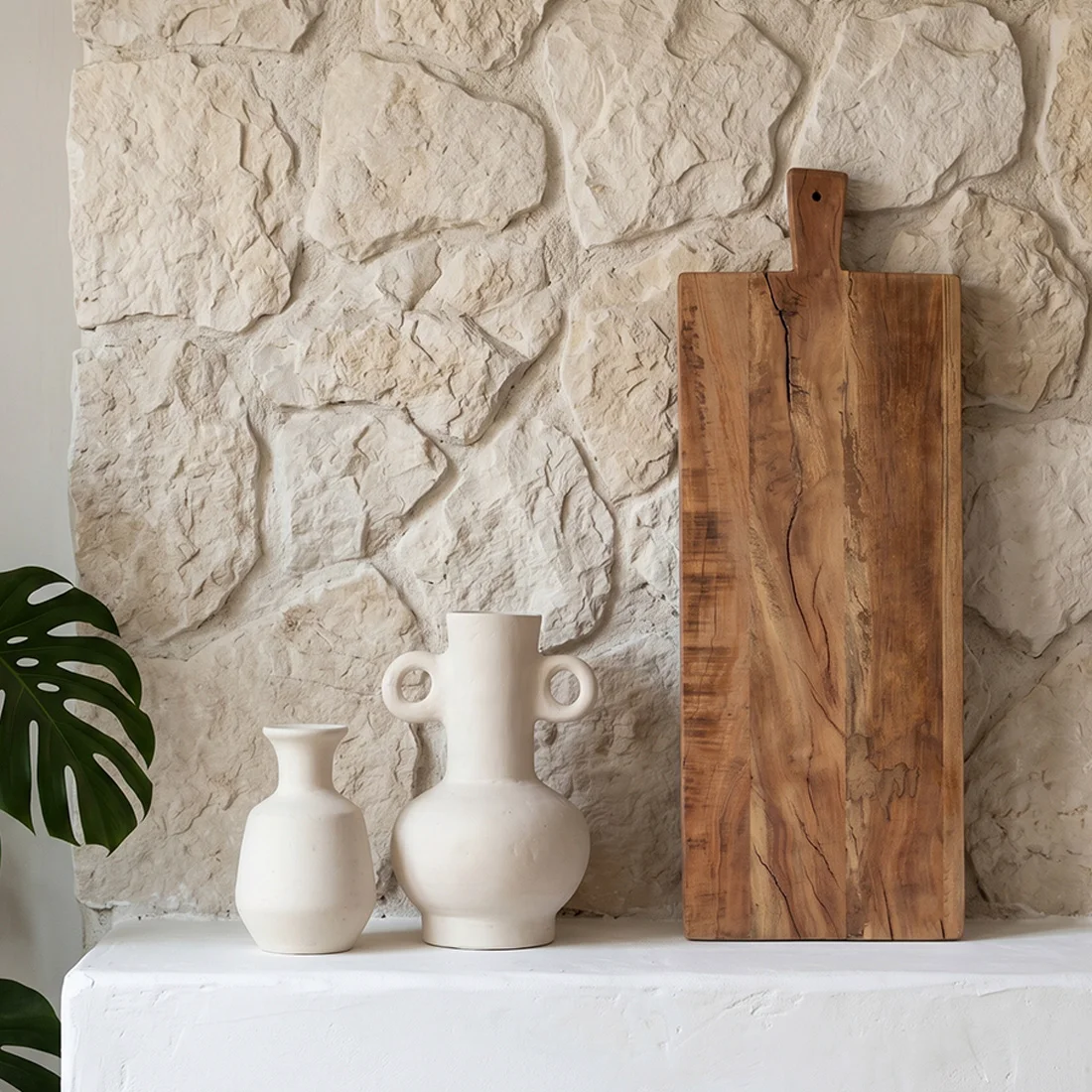Practical Farmwood Serving Board 60 cm Contemporary