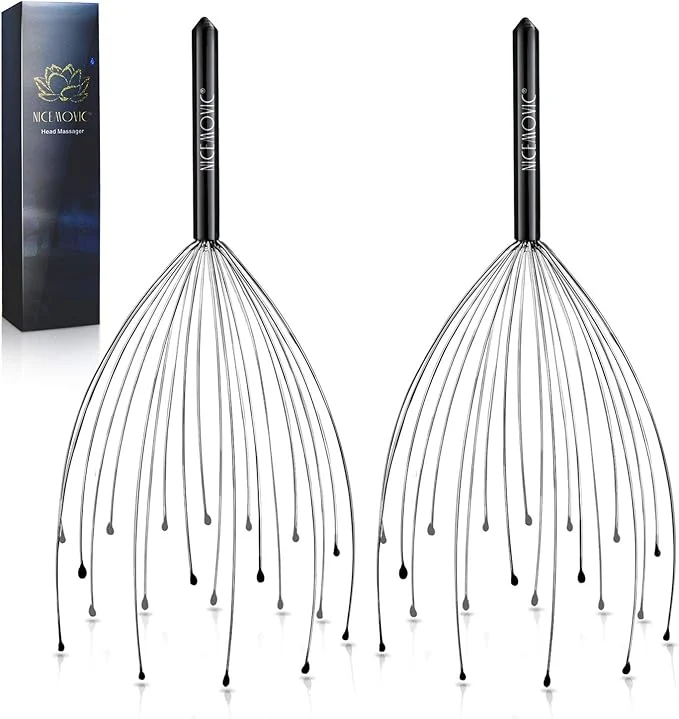 Functional NICEMOVIC 2 Pack Head Scalp Massager Gifts User-Friendly