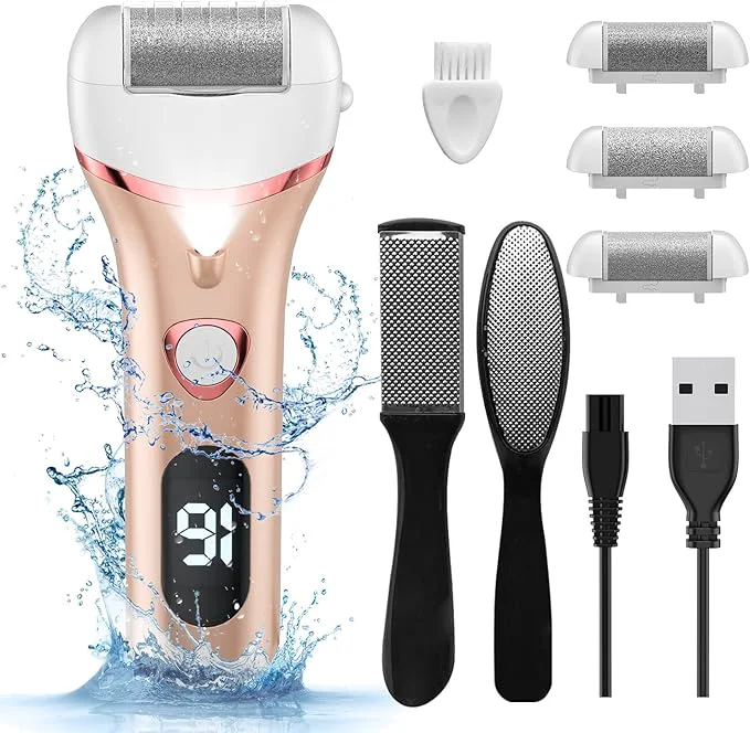 Original Electric Foot Callus Remover Rechargeable Portable Electronic Foot File Luxury