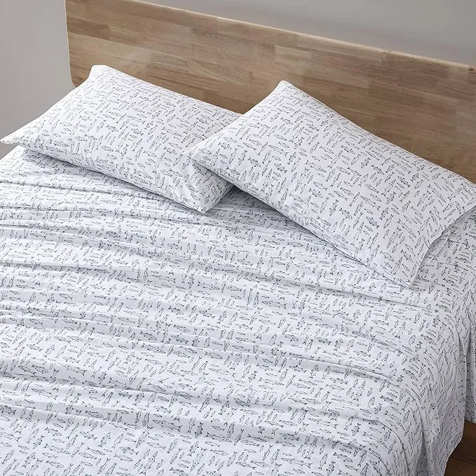 User-Friendly Eddie Bauer - Full Sheets Cotton Percale Bedding Set Crisp amp Cool Home Decor Dorm Room Essentials Albright Hill Green Full Next-Generation