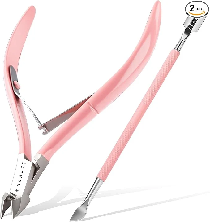 Easy-to-Use Makartt Cuticle Trimmer with Cuticle Pusher Sophisticated