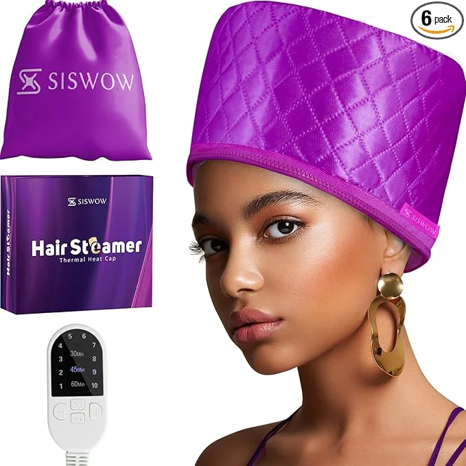 Proven Hair Steamer for Deep Conditioning w 10-level Heats Up Quickly Heating Cap for High-Performance