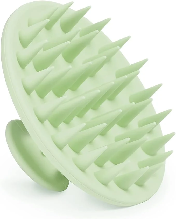 Sophisticated Meartchy Silicone Scalp Massager Shampoo Brush Scalp Scrubber Flexible
