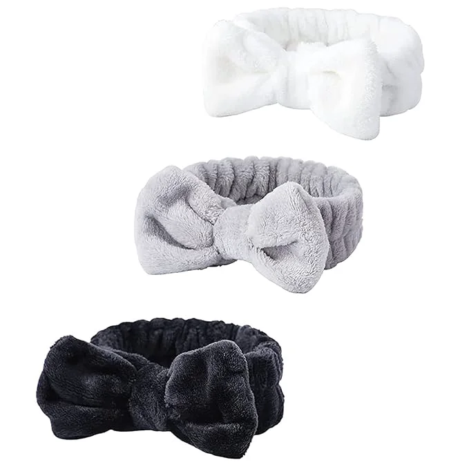 Efficient WSYUB Spa Headband Fluffy Makeup Headbands Slumber Party Supplies Facial Exclusive