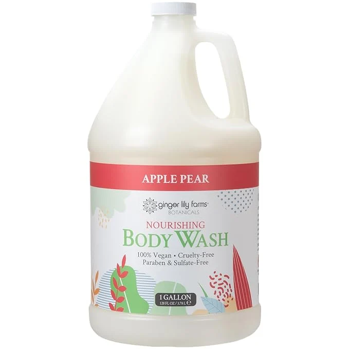 Expertly Made Ginger Lily Farms Botanicals Nourishing Body Wash Vegan Cruelty- Smart